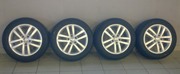 Продам диски VW оригинал Atlanta с летними шинами Dunlop 5*112 R16
